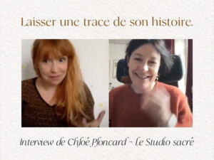 laisser une trace chloe ploncard