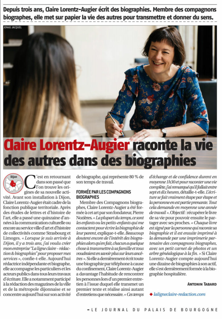 Journal du Palais compagnons biographes